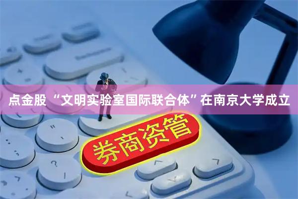 点金股 “文明实验室国际联合体”在南京大学成立