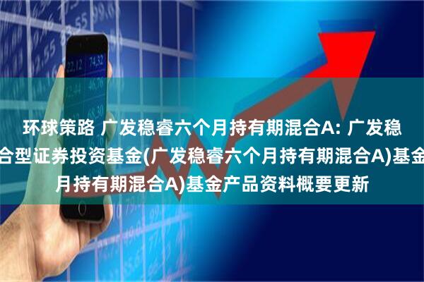 环球策路 广发稳睿六个月持有期混合A: 广发稳睿六个月持有期混合型证券投资基金(广发稳睿六个月持有期混合A)基金产品资料概要更新